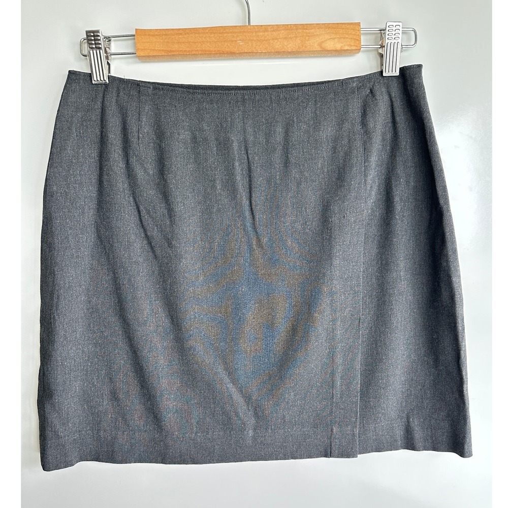 Gap Pencil Skirt Gray Knee Business Casual Classic Minimalist Chic Size 4